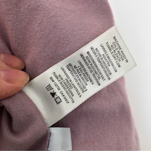 Blue bomber jacket with knitted sleeves - Picture 8 of 11